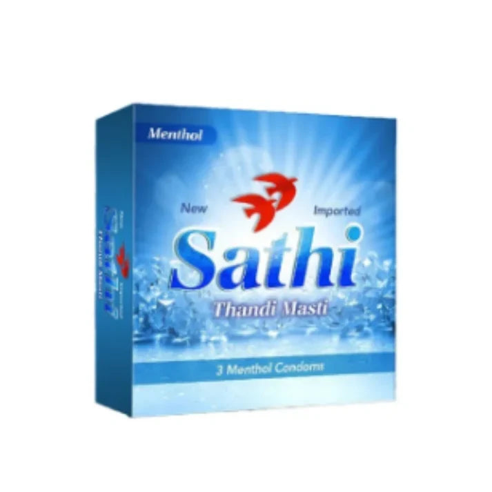 Sathi Plus Delay Condoms - Pack Of 3.